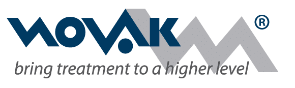 Logo Novak M slogan